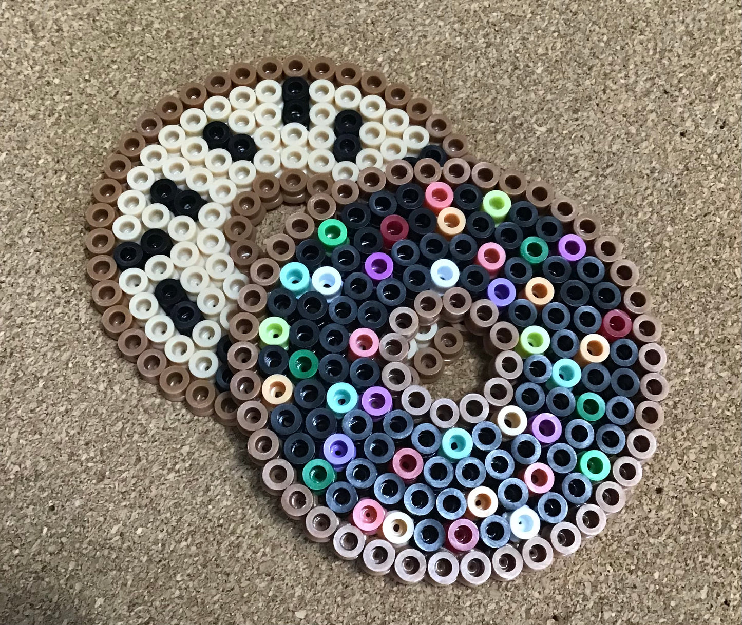 Handcrafted Multi-use Drink Coaster, Drink cover, Hopscotch, Tic-Tac-Toe. Various Designs Available.