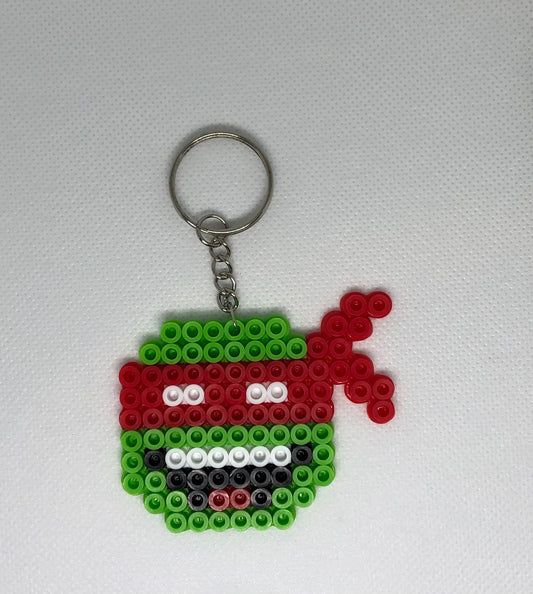 TMNT keychain red