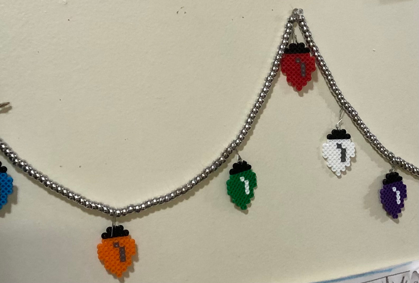 Christmas Lights Light Bulb Ornaments Christmas Tree