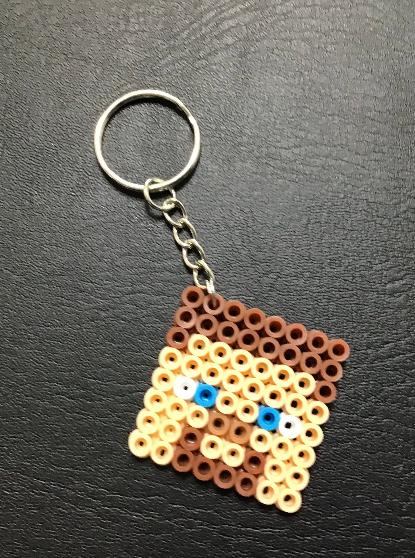 Handcrafted Keychain Minecraft Character Faces