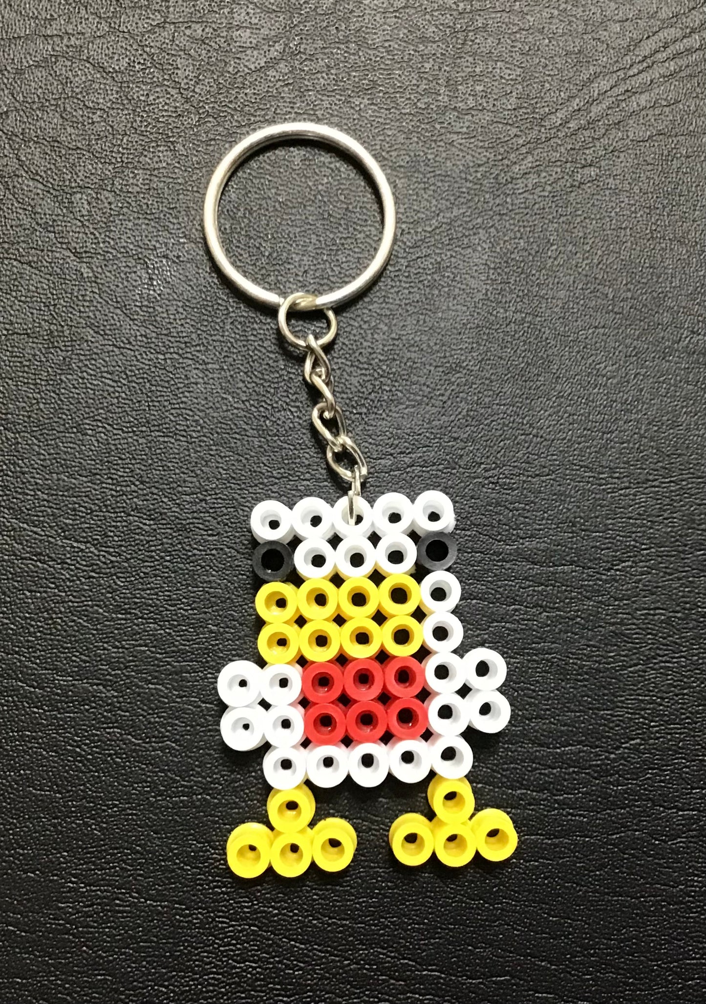 Handcrafted Keychain Minecraft Character Faces