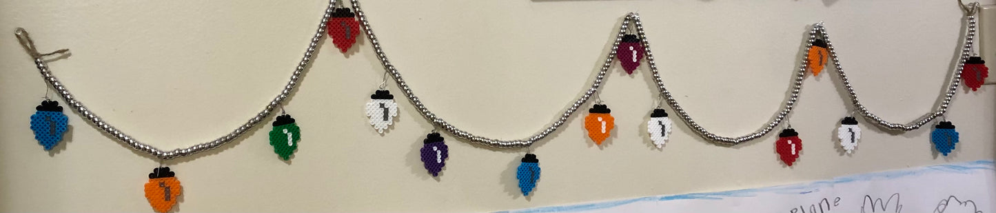 Christmas Lights Light Bulb Ornaments Christmas Tree