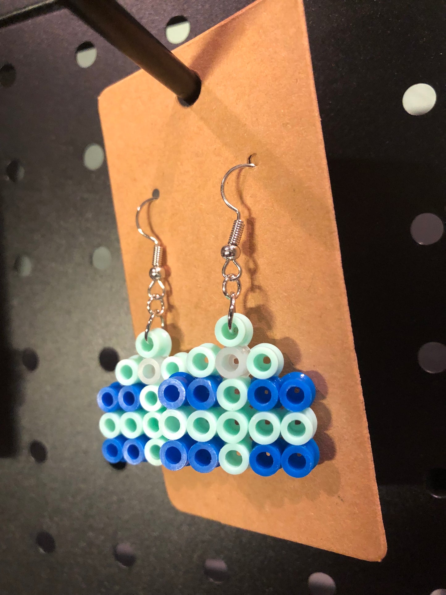 Christmas present earrings