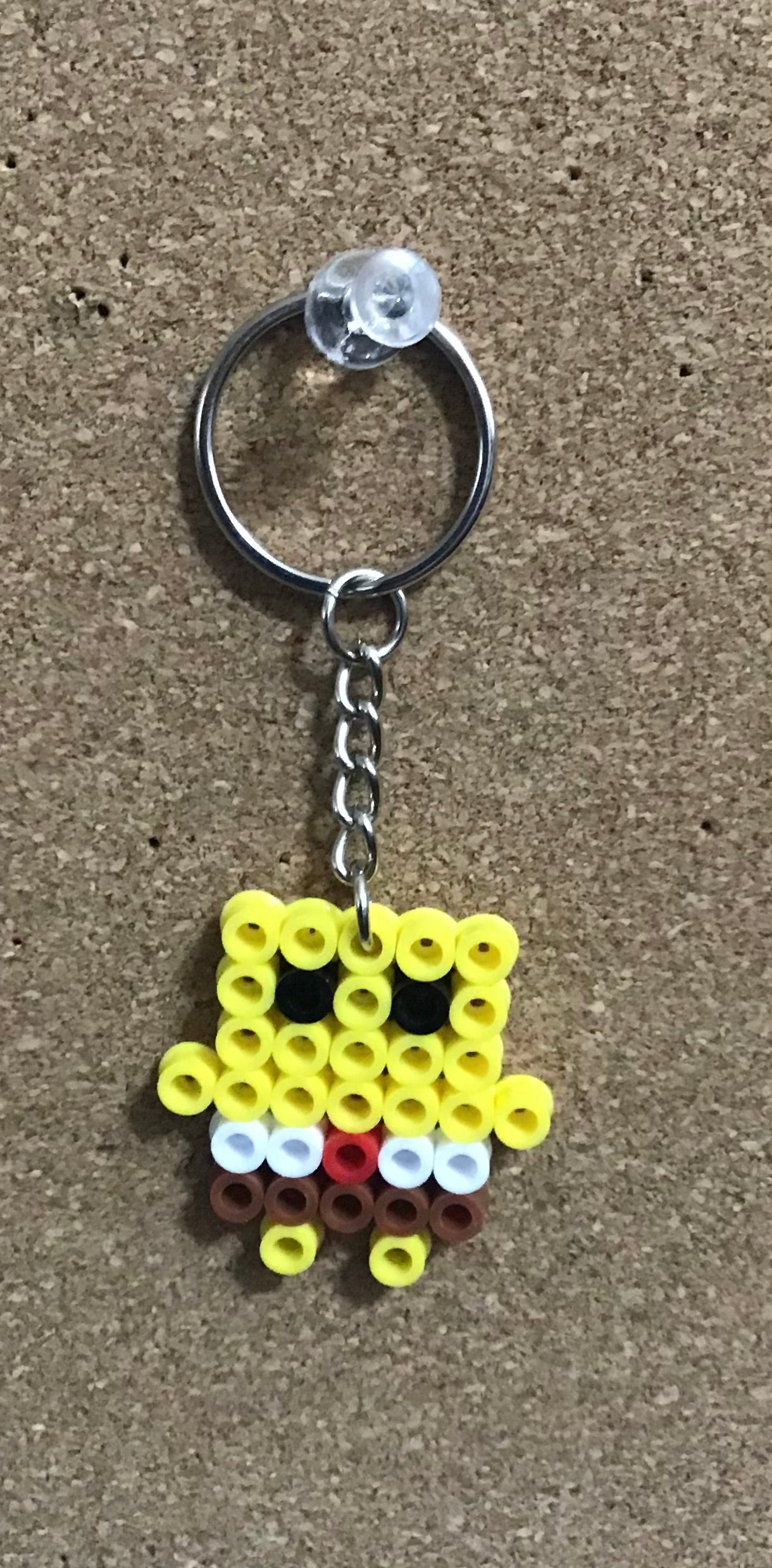 Handcrafted "SpongeBob" Squarepants Keychain