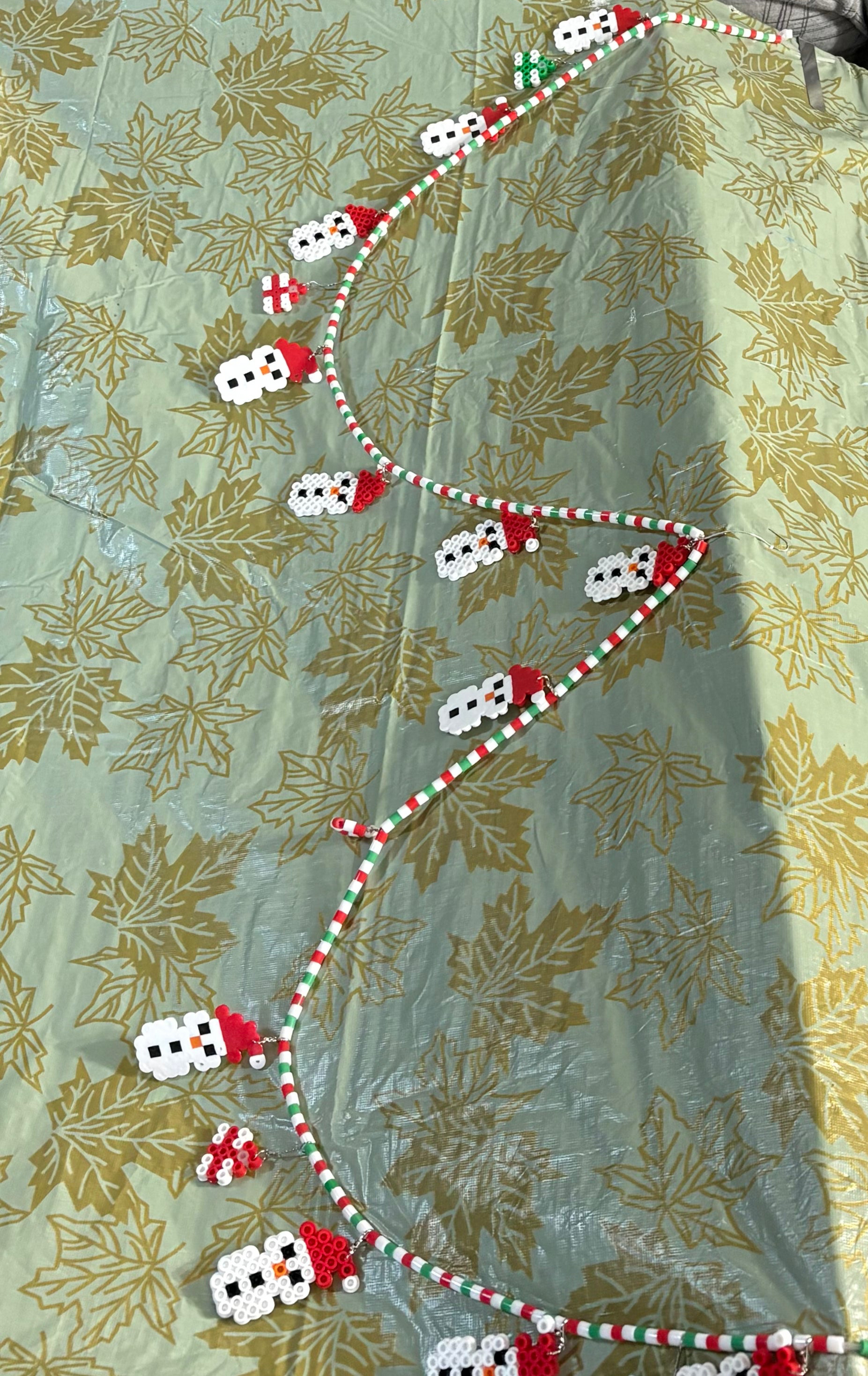Handcrafted Christmas Garland 5’