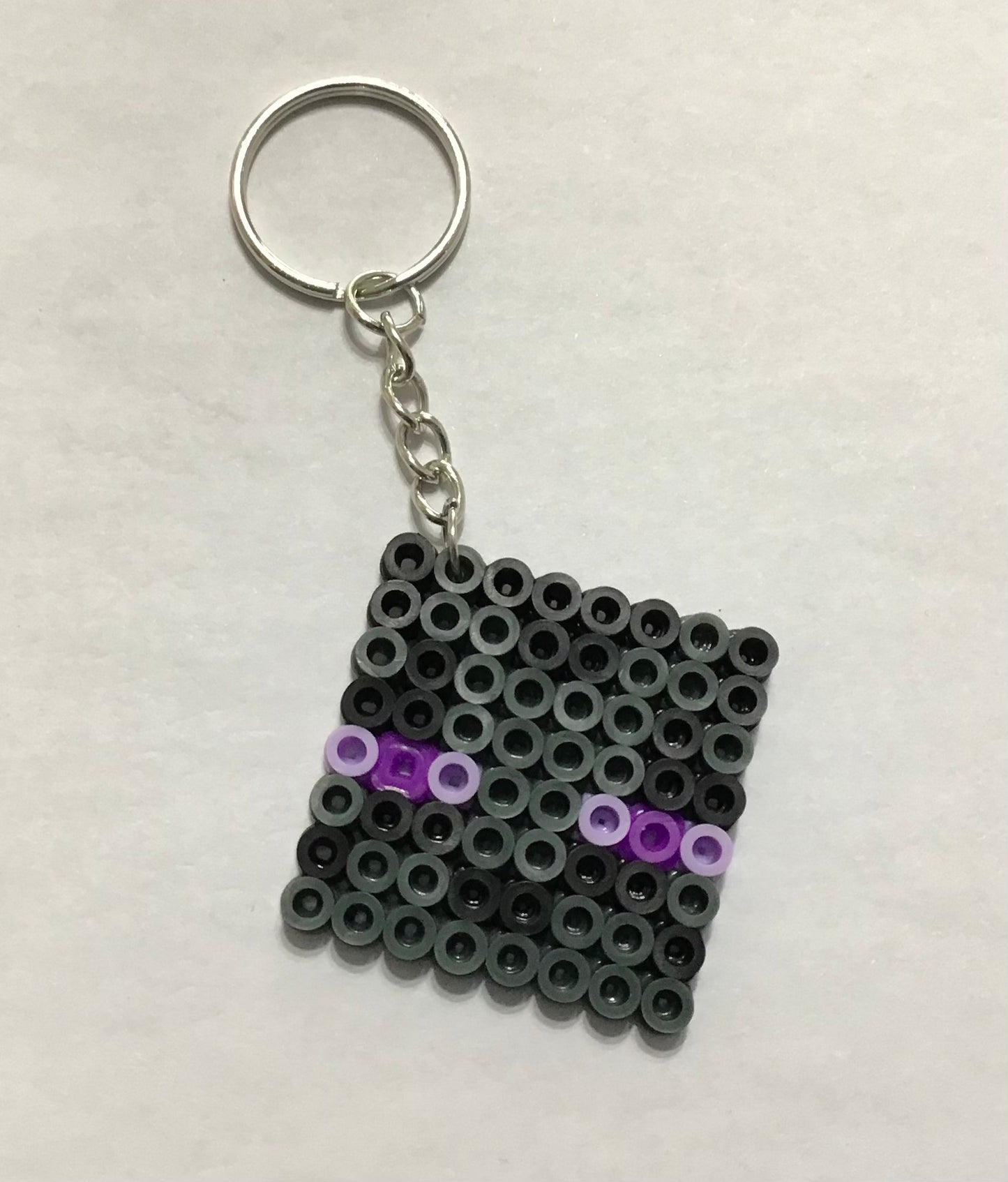 Handcrafted Keychain Minecraft Character Faces