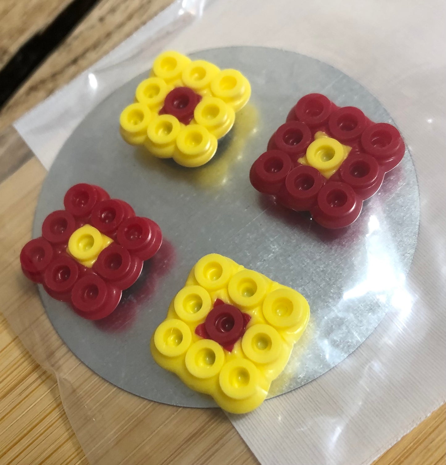 Mini Magnets Iowa State ISU KC Chiefs Set of 4