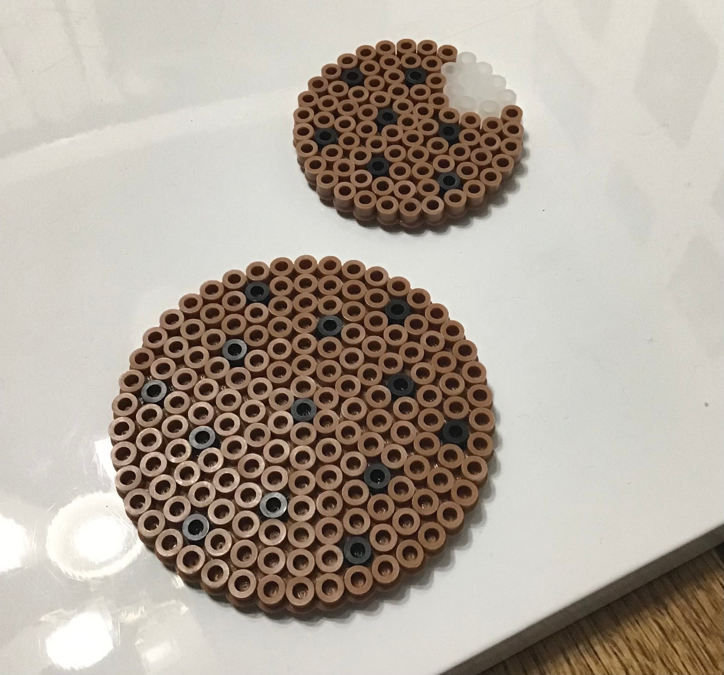 Handcrafted Chocolate Chip Cookie Magnets Set of 2