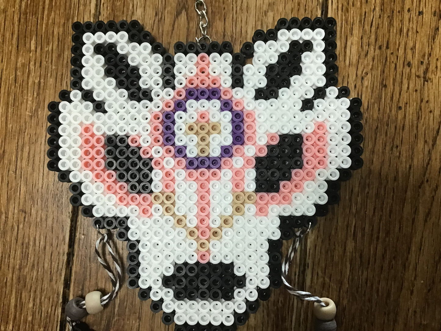 Handcrafted Wolf Dreamcatcher Decoration
