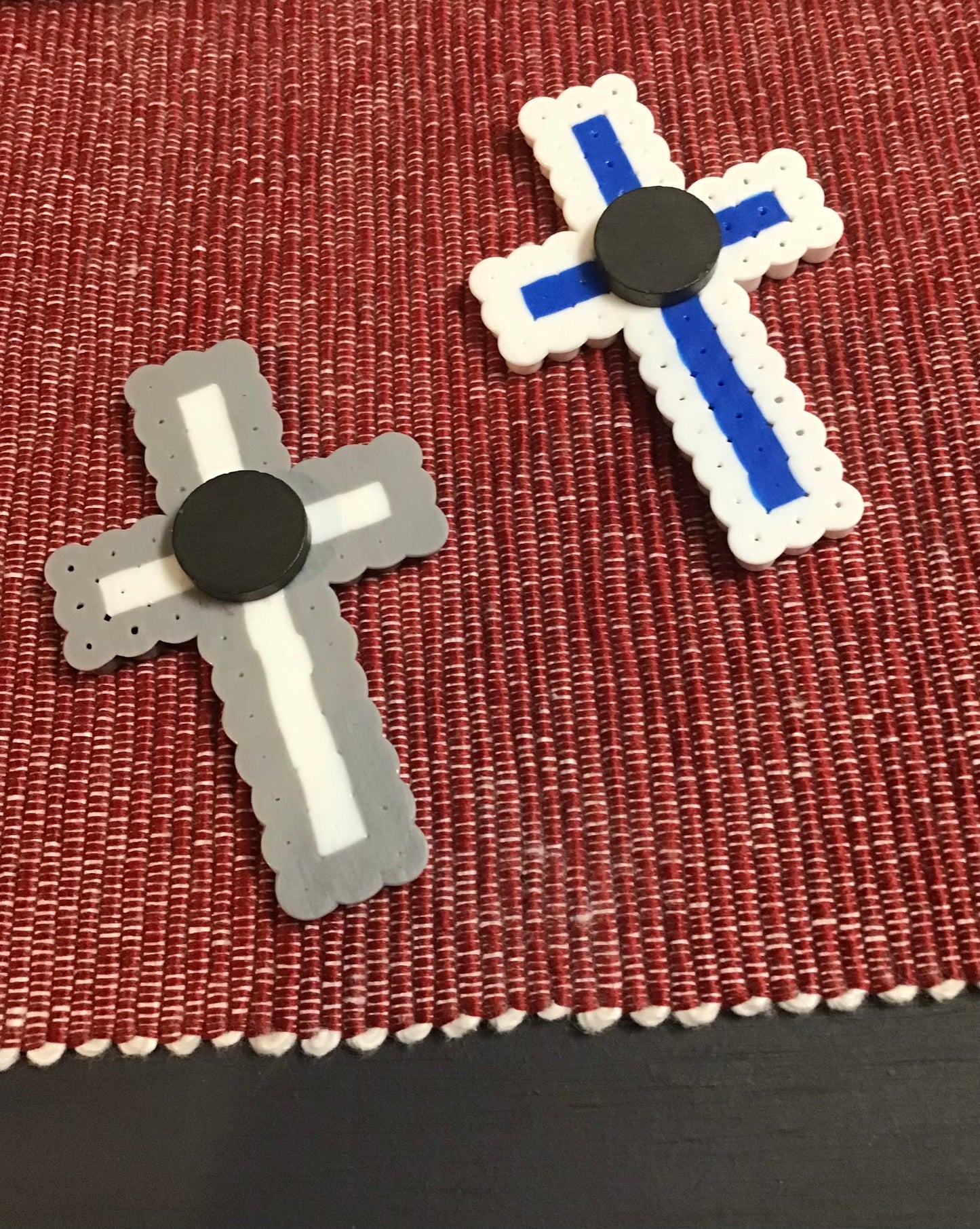 Handcrafted Cross Magnet with Color Options