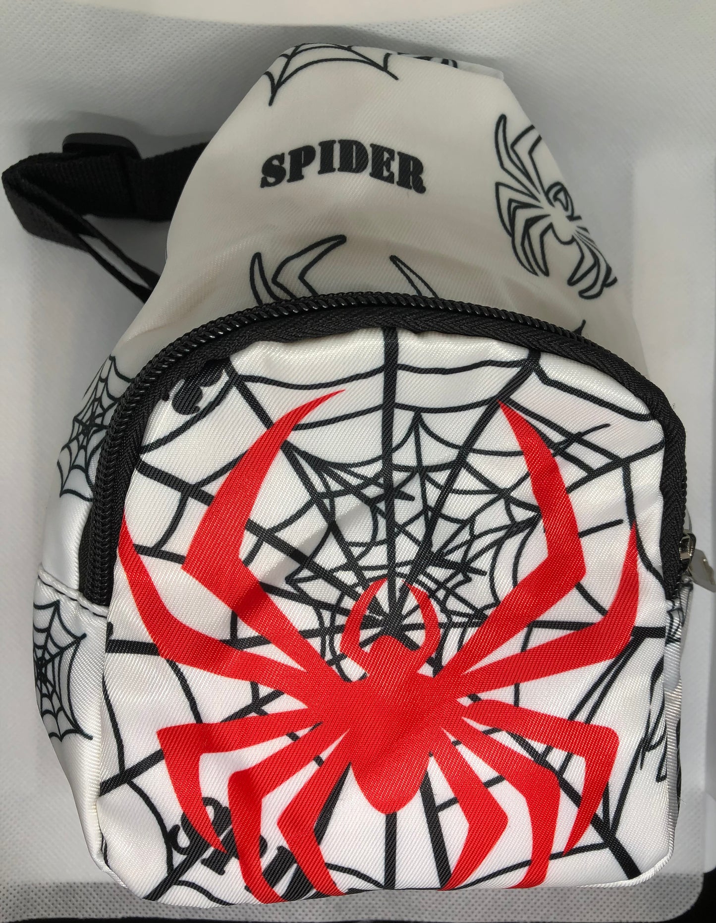 White Spider-Man Shoulder Bag Kids