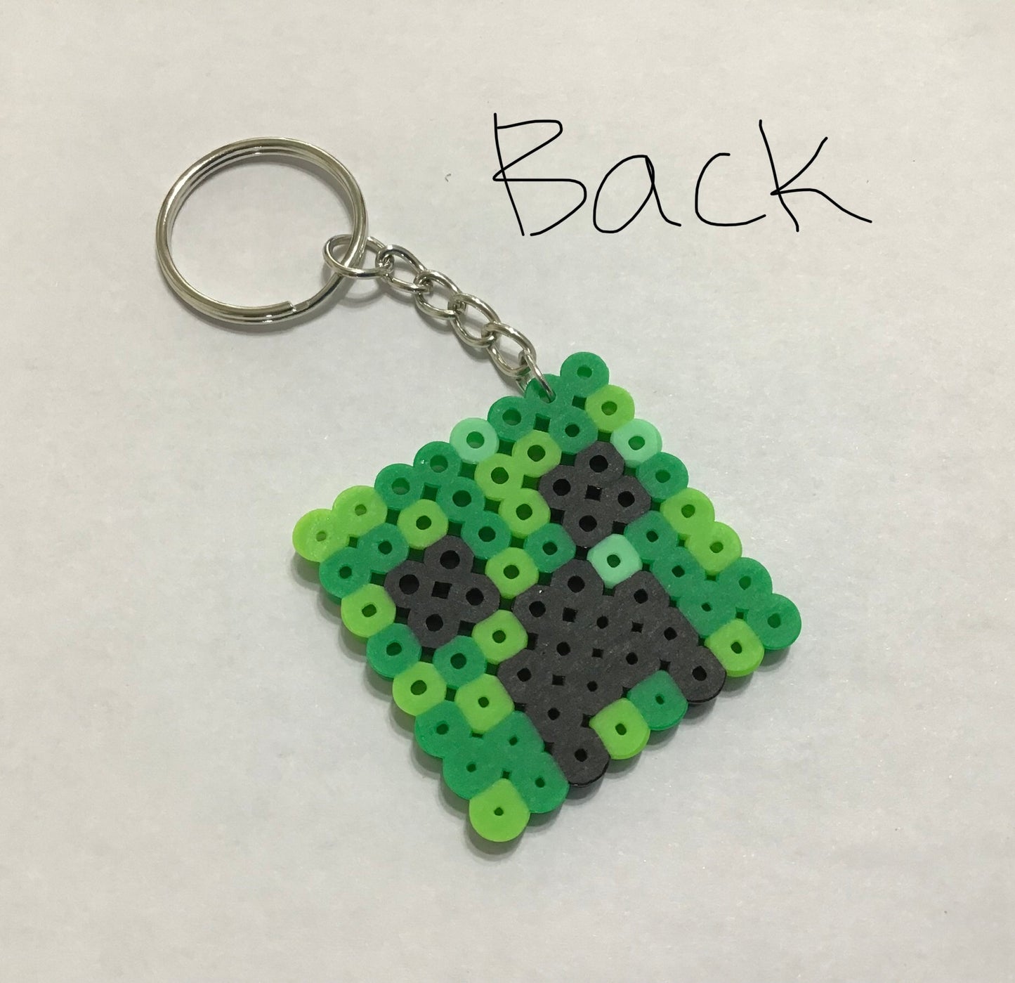 Handcrafted Keychain Minecraft Character Faces