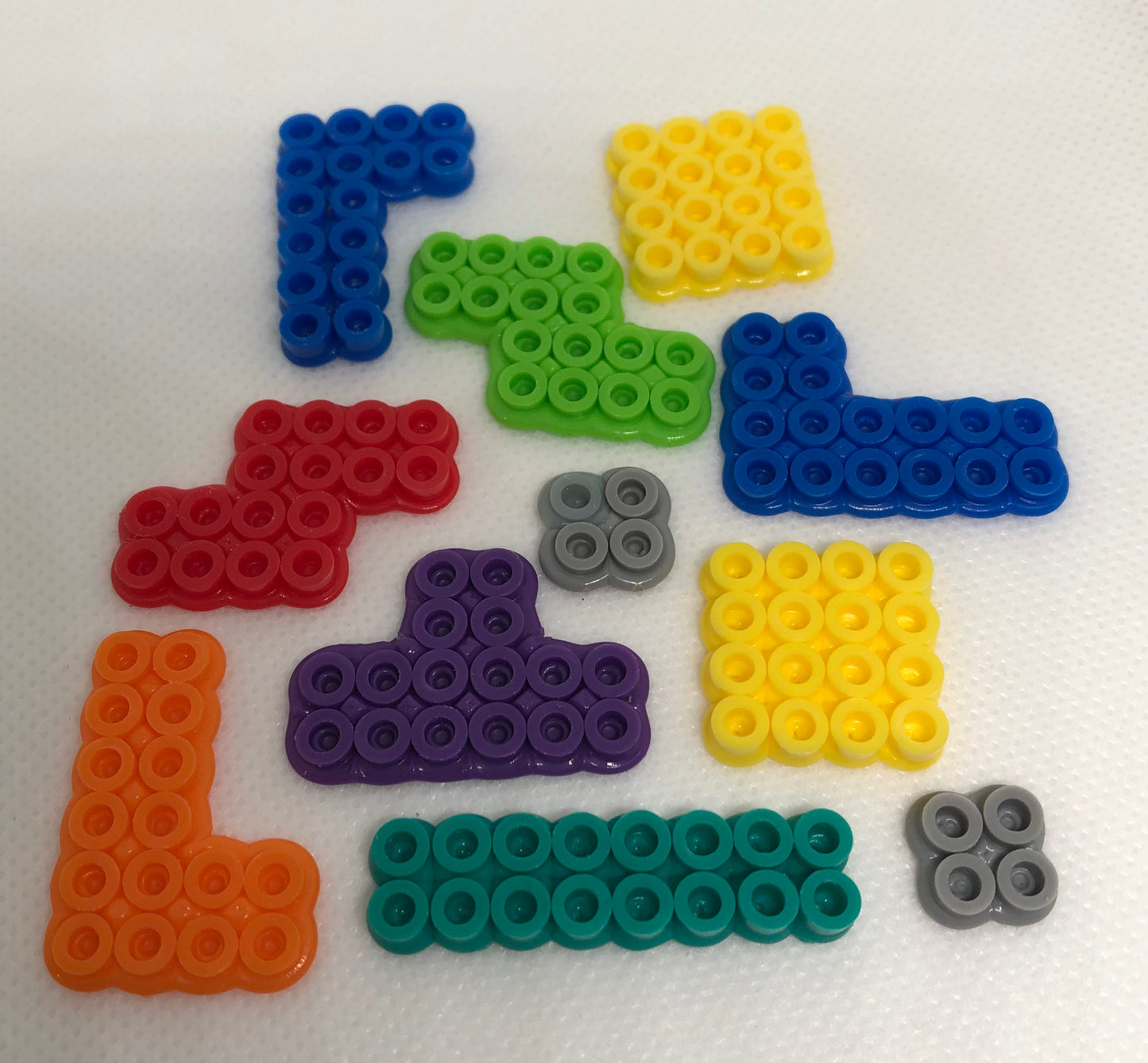 Random Tetris Play Pieces Set