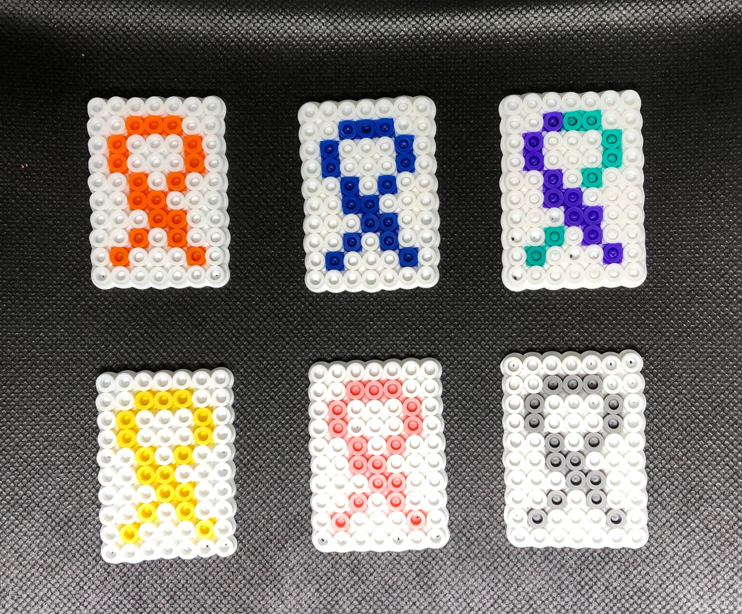 Small magnet awareness ribbon handcrafted #cancerawareness